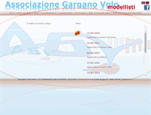 Tablet Screenshot of garganovolo.it